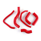  Fit KAWASAKI Z1000 03-06 Radiator Silicone hose Coolant Pipe Kit  Red