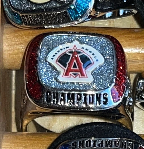 Anaheim Angels Coors Light 2002 MLB World Series Ring-FREE Ship Cover