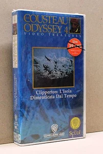 CLIPPERTON: L'ISOLA DIMENTICATA DAL TEMPO [vhs, warner home video, gli scudi] - Picture 1 of 1