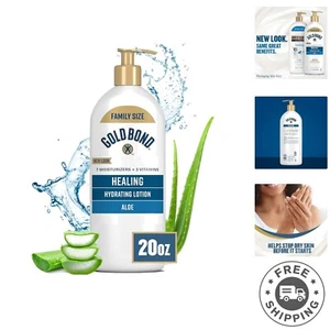 Ultimate Healing Lotion 20oz - Aloe Infused Moisturizer for Dry Skin Relief - Picture 1 of 11