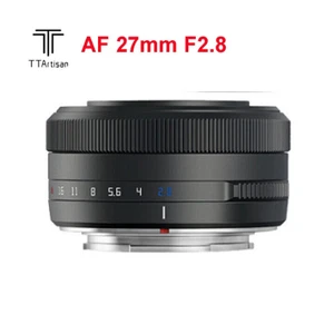 TTArtisan AF 27mm F2.8 APS-C STM Lens Titanum Grey for Fuji XS10 X-A5 X-A7 X-M1  - Picture 1 of 11