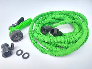 Garten Wasserschlauch erweiterbar 75 Fuß erweiterbar flexibel mit Sprühdüse - Bild 1 von 7