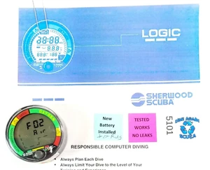 Sherwood Logic Puck Scuba Dive Diving Computer Module Air & Nitrox #5101 - Picture 1 of 14