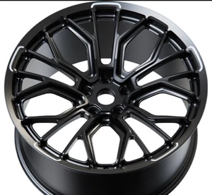 4 Felgen Neu Selten 23'' für Urus Lamborghini Forgees Black Politur 4X4 - Bild 1 von 1