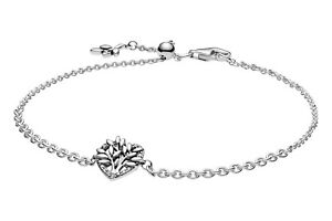 Pandora Jewelry Women's Bracelet Heart With Family Tree Silver 599292C01-20