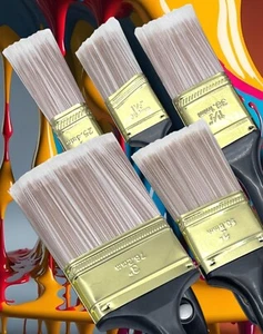 OTC Woodwork Gloss Decorating Platinum Paint Brush Professional Brushes Set 5 - Picture 1 of 12
