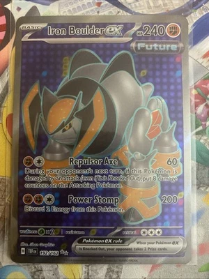 Iron Boulder ex 192/162 SV05: Temporal Forces Holo - Image 1 of 2