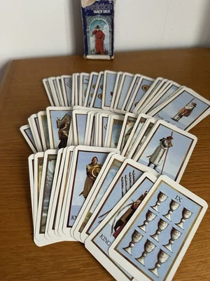 The Prediction Tarot Deck - Aquarian Press  78 Cards Vintage From 1985 - Image 1 of 4