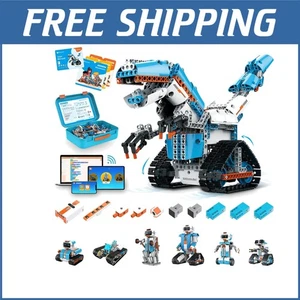Interactive E7 Pro 12-in-1 Coding Robot with 3D Guidance & Scratch Programming - Picture 1 of 10