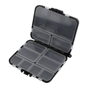Black 26 Individual Compartments Portable Fishing Baits Plastic Storage Box DW - Picture 1 of 8