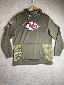 Sudadera con Capucha Nike Kansas City Chiefs Salute To Service Militar 2022 Hombre’s Grande - Imagen 1 de 18