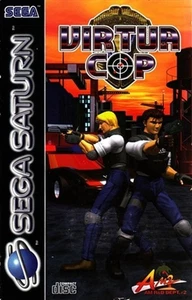 Virtua Cop - Sega Saturn Action Adventure Shooter Fighting Video Game Boxed - Picture 1 of 1
