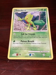Treecko 79/100 Pokémon Fronte della Tempesta TCG Diamante Perla Comune - Foto 1 di 2