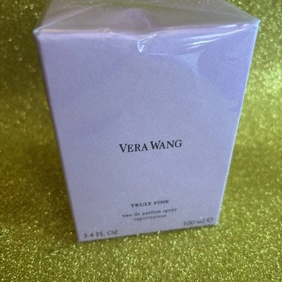 Perfume Truly Pink de Vera Wang 3,4 OZ EAU DE PARFUM NUEVO EN CAJA ENVÍO GRATUITO RARO~ Foto 1 de 4