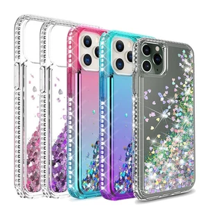 9PCS For Apple iPhone 12 Mini/12 Pro Max Case Glitter Bling Phone Cover Girls - Picture 1 of 17