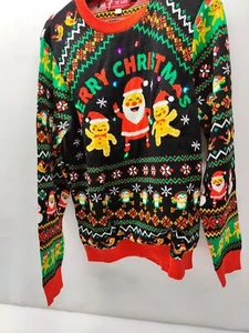 OFF THE RACK Unisex Damen Herren Lustig Led Weihnachtspullover Ugly Christmas - Bild 1 von 6