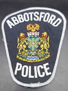 Ärmelabzeichen Patch Kanada Police Polizei Abbotsford - Bild 1 von 1