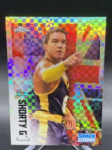 2020 WWE Topps Chrome #61 Shorty G XFractor NRMT/MT Condition - Picture 1 of 3