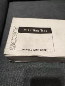 ⭐ RARE ⭐ Rangement Minidisc MD Neuf NOS - Photo 1/6