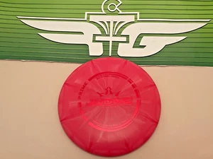 FLY GREEN DISC GOLF DYNAMIC DISCS RED BURST PRIME JUDGE PUTTER/APPROACH 173g - Picture 1 of 1
