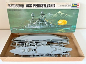 Vintage Revell 1/720 Battleship USS PENNSYLVANIA New Old Stock - Picture 1 of 1