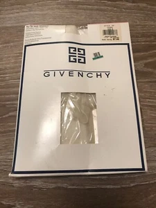 VTG Givenchy Body Gleamers Pantyhose Size B Ivory White Control Top Shimmery 157 - Picture 1 of 4