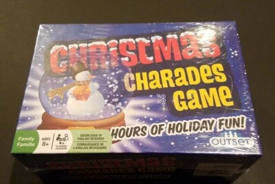 Игра COBBLE HILL Christmas Charades 1 штука новая для вас - Изображение 1 из 2