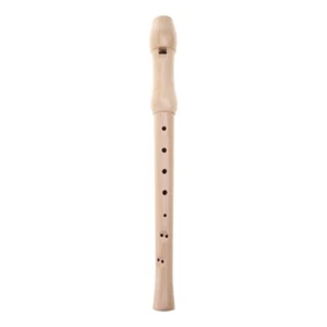Wooden German Soprano Recorder Instrument C Key 8 Hole with Cleaning Rod - Picture 1 of 8