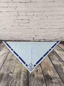 BSA Boy Scouts of America Blue Cub Scouts Scarf Bandana Vintage Handkerchiefs - Picture 1 of 9