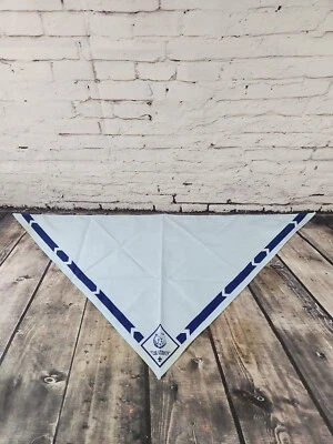 BSA Boy Scouts of America Blue Cub Scouts Scarf Bandana Vintage Handkerchiefs - Image 1 of 4
