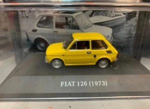 FIAT 126 (1973) UNFORGETTABLE CARS, ALTAYA, DIE CAST 1:43 NEW !! - Picture 1 of 5