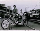LG786 1986 Original Scott Takushi Photo GARY MCGILL TJ Ped-A-Cab Bicycle Taxi