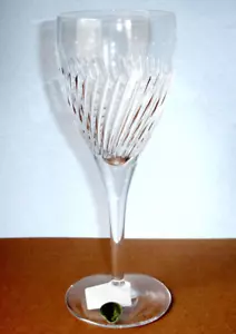 Waterford Carlow calice vino rosso o acqua Irlanda 10 oz taglio a vortice senza scatola - Foto 1 di 4