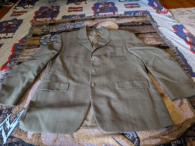 RALPH LAUREN VINTAGE CHAPS BLAZER SUIT JACKET CANADA WOOL 44R - Image 1 of 4