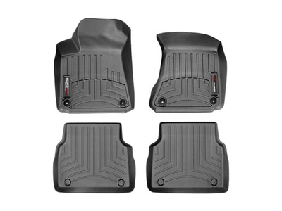 WeatherTech Floorliner для 2013-2016 Audi S8 - 1-й и 2-й ряд, черный - Изображение 1 из 4