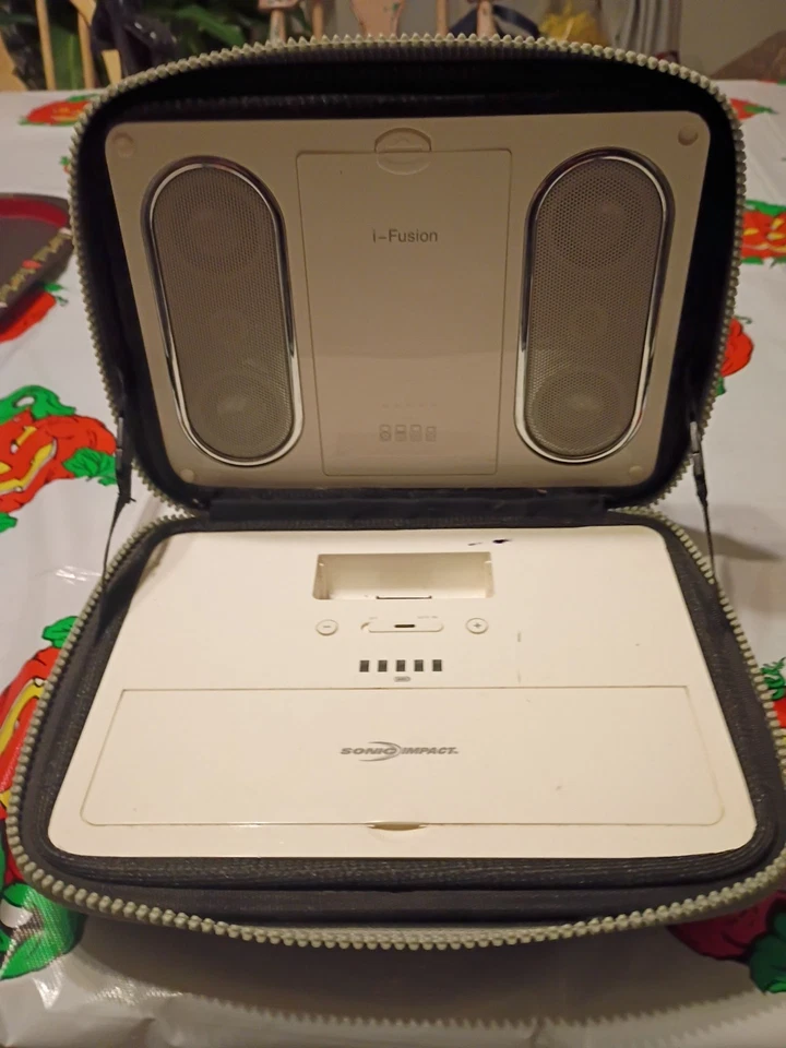Sonic Impact I-fusion 5085 Speaker System for iPod IPhone Not Tested  - Image 1 of 4