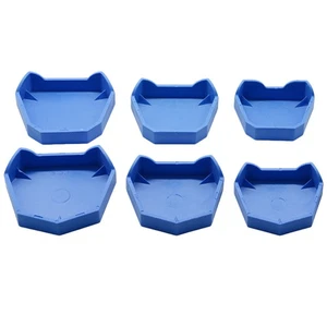 6 Pcs Base Gesso Dei Denti Formatore Di Basi Dentali Strumento Dentista - Imagen 1 de 12