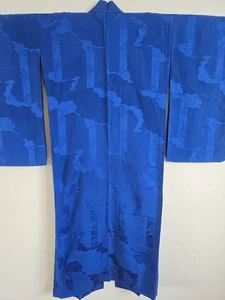 1910s,Antique Japanese Silk KIMONO Robe ,Gown, Dressing,Lingerie, Nightwear,Tra - Bild 1 von 11