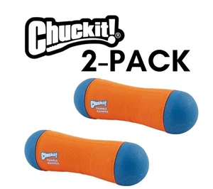 2-Pack Chuckit! Amphibious Tumbler Bumper Dog Toys Medium Floats, Durable - NWT - Picture 1 of 1