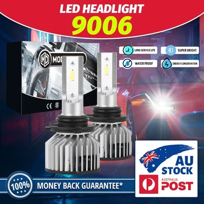 2X 9006 HB4 LED Fog Light Bulbs Kit 6000K 100W for 2007-2010 Infiniti G35 G37 AU - image 1 of 4