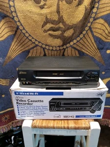 Philips SV2000 SVA106AT22 4 Head Hi-Fi VCR/VHS Player Recorder Tested No Remote - Picture 1 of 10