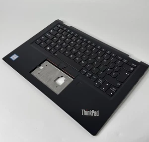 Original Lenovo x390 Yoga Handauflage Baugruppe UK Tastatur schwarz - Bild 1 von 14