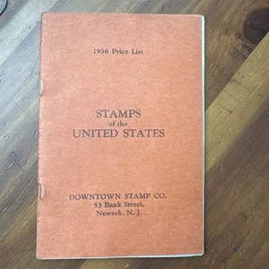 Stamps Of The United States, Downtown Stamp Company, Newark, N J - Picture 1 of 4