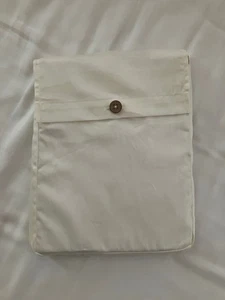 8"x10" Cotton Button Muslin Bags (Natural Color) - Picture 1 of 8