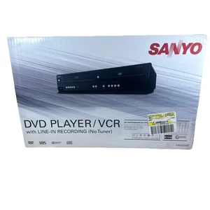 Sanyo DVD VCR Combo Player w/ In-Line Recording FWDV225F BRAND NEW in Box NOS - Photo 1/16