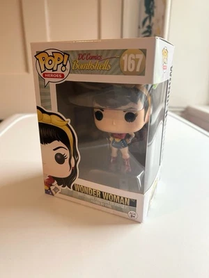 Funko Pop DC Comics Bombshells Wonder Woman 167 Heroes - Image 1 of 4