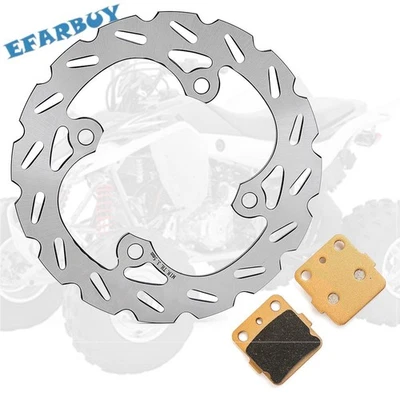 Pastillas de rotor de disco de freno trasero para Honda Sportrax 400 TRX400EX 2X4 TRX400X 1999-2014 Foto 1 de 4