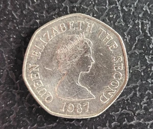 1987 Bailiwick Of Jersey 20 Pence Coin 20p VGC - Picture 1 of 2