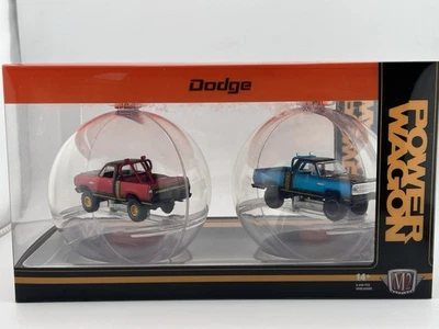 NUEVO 2024 M2 Máquinas Walmart Adorno de Navidad 79 DODGE 150 MACHO POWER WAGON Foto 1 de 4