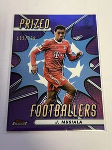 2022-23 Topps Finest Jamal Musiala 182/299 Purple Prized Footballers PF-8 - Bild 1 von 1